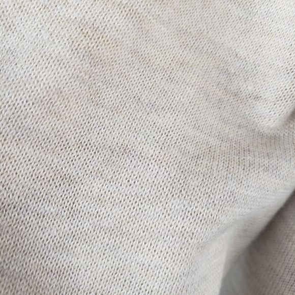 Amazon Essential Beige Long Sleeve Open Front Cardigan Sz XS - Picture 6 of 10